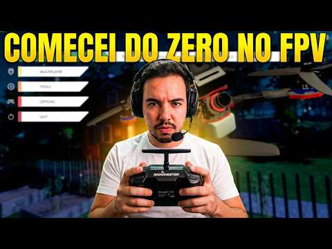 Minhas primeiras 3 horas no Liftoff: Dá pra aprender FPV do zero?